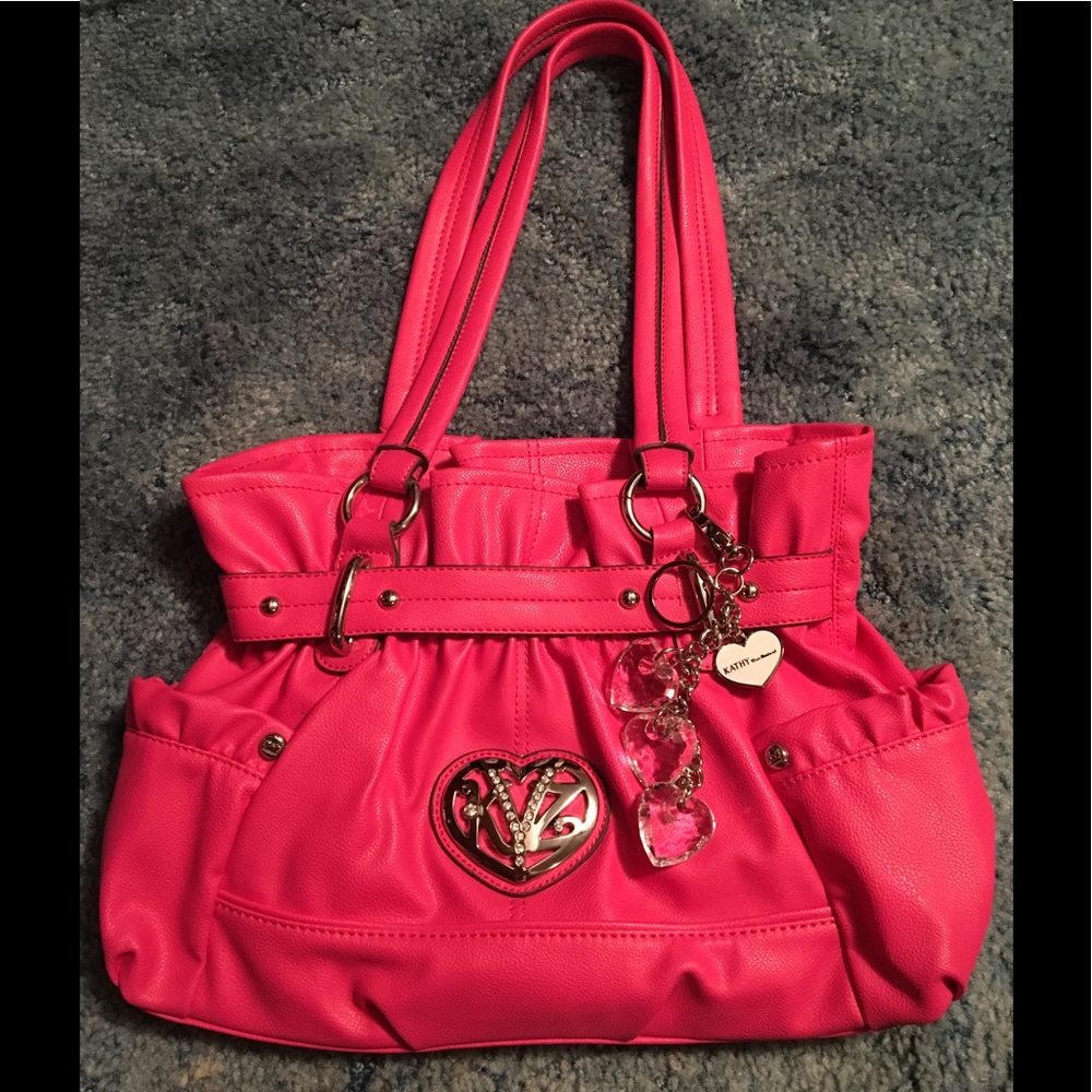 Bright Pink Kathy van Zeeland Purse