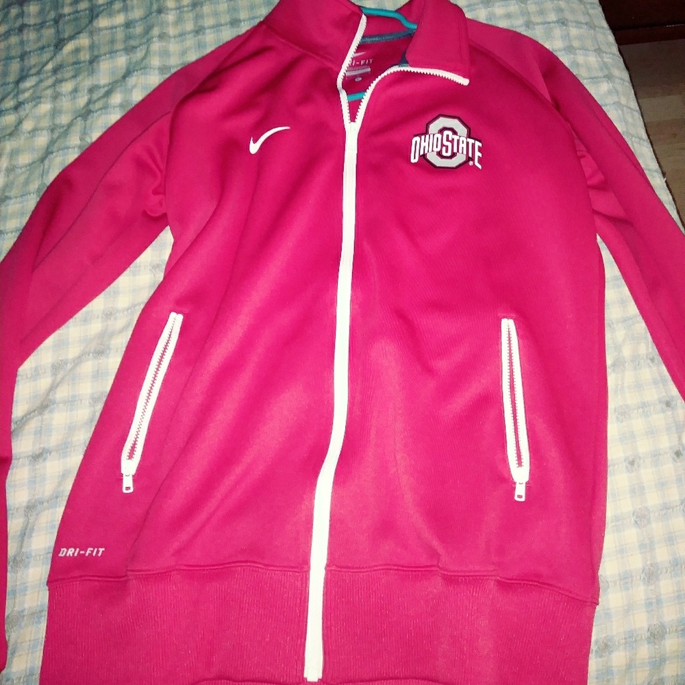Zip up ohio state jacket
