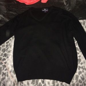 Black long sleeve cozy sweater