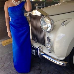 Royal Blue Gown (Bridesmaid Dress)