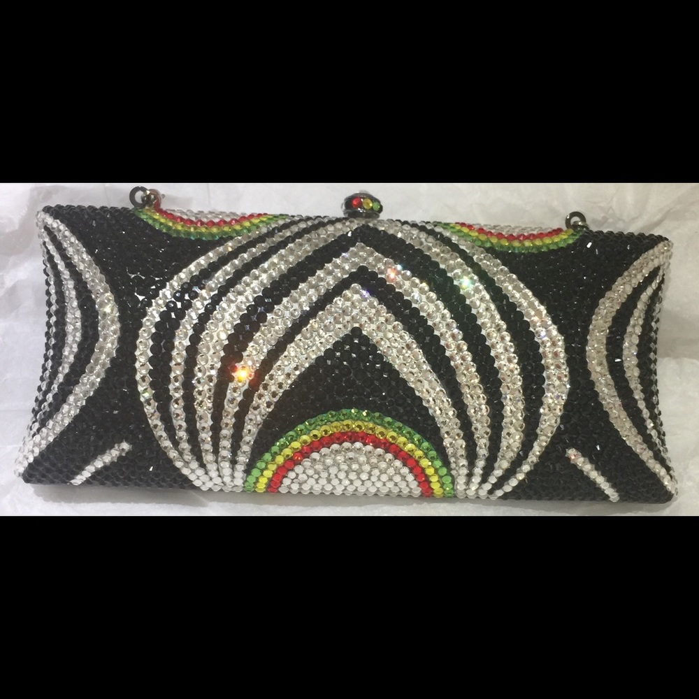 Rhinestone Metal Case/Evening Clutch