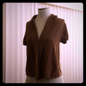 BCBGMaxazira Brown cardigan