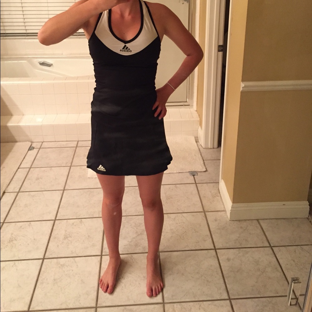 Adidas tennis shirt and skort
