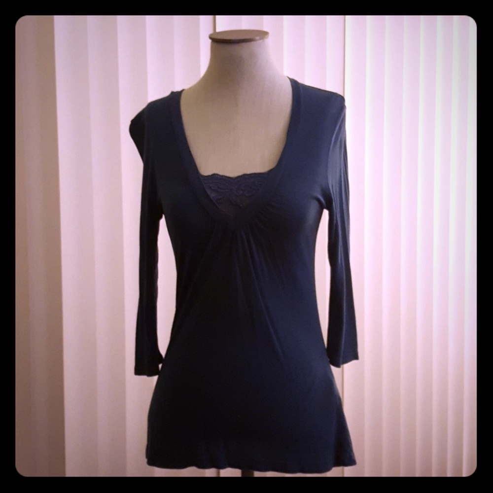 H&M blue top