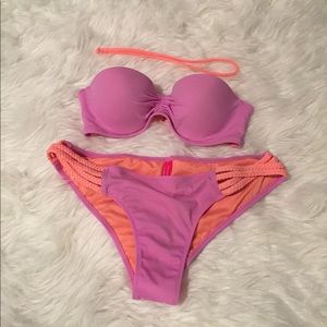 Victoria's Secret 2 piece bikini w/strap like new