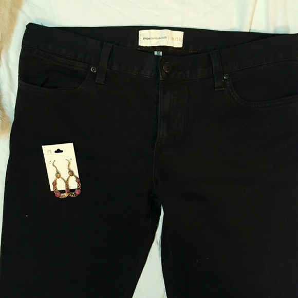 Paperdenim&Cloth Jeans size 12 black - Picture 3 of 5