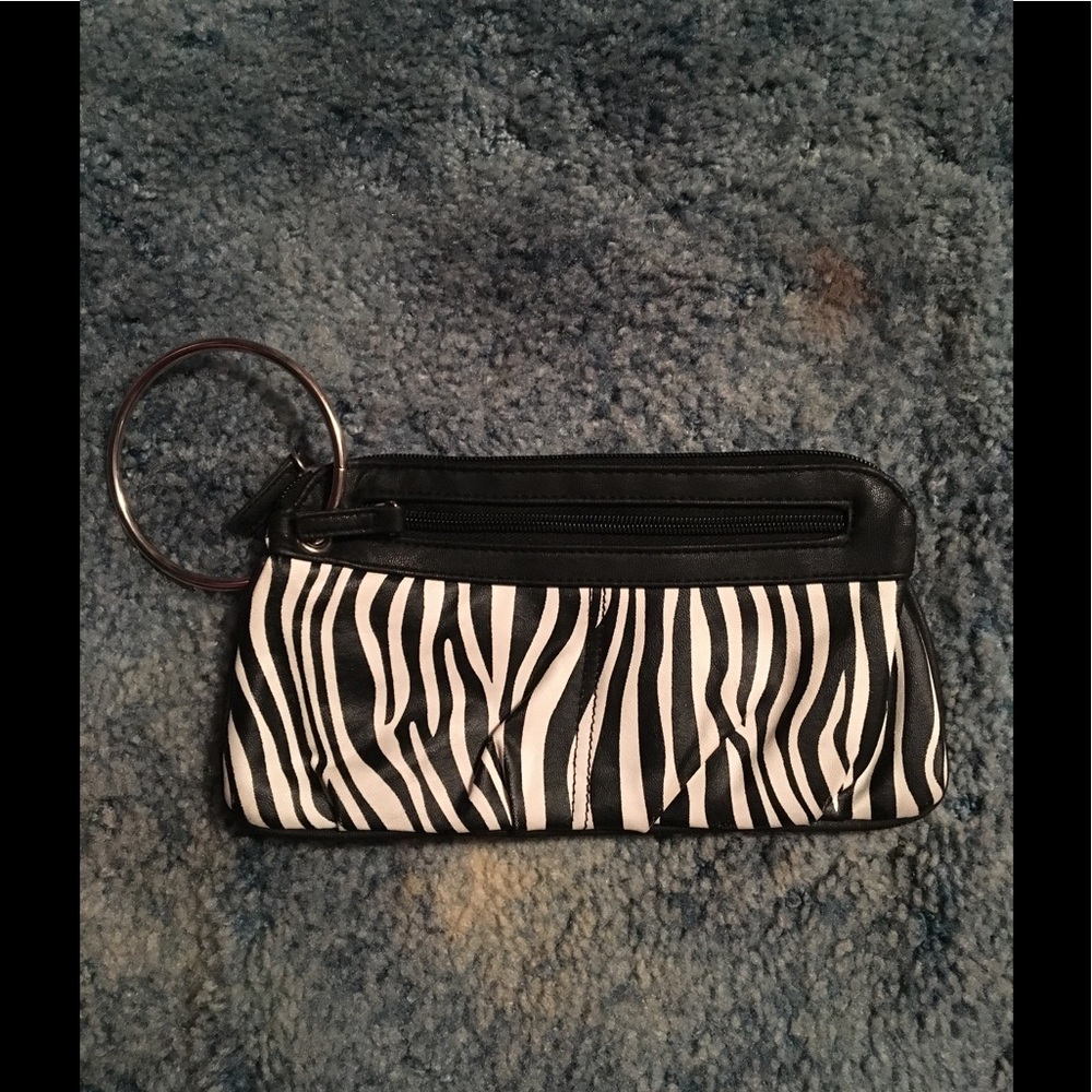 Zebra Stripped Clutch