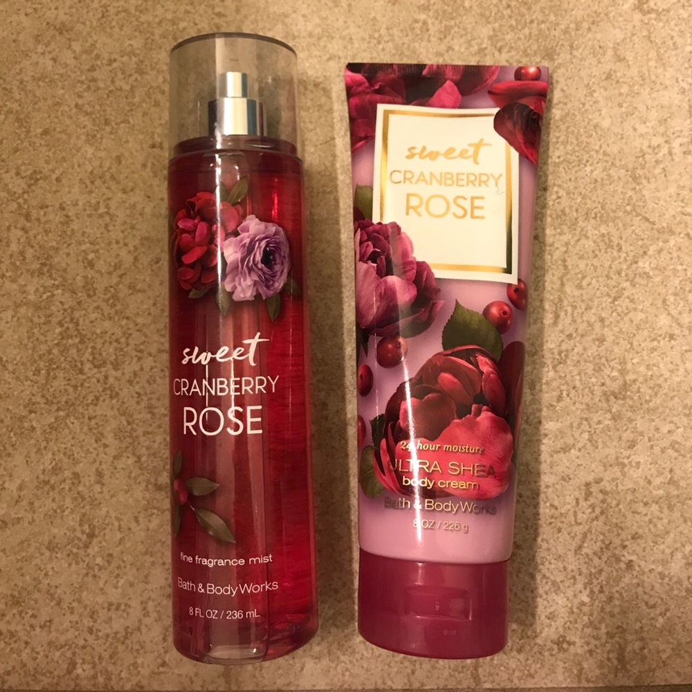 Bath & Body Works fine fragrance mist & body cream