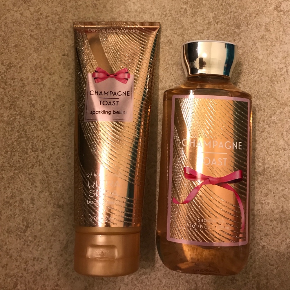 Bath & Body Works body cream & shower gel