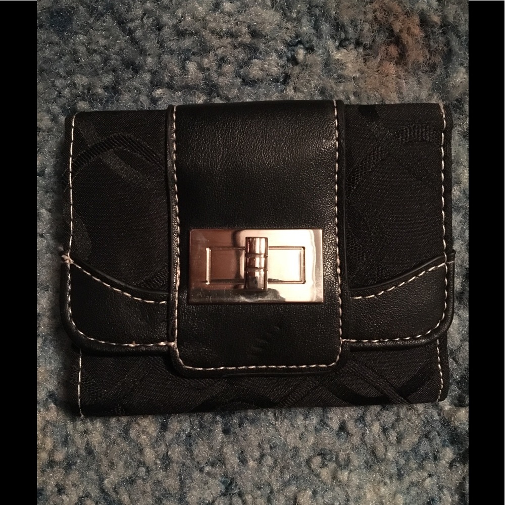 Black Trifold Wallet