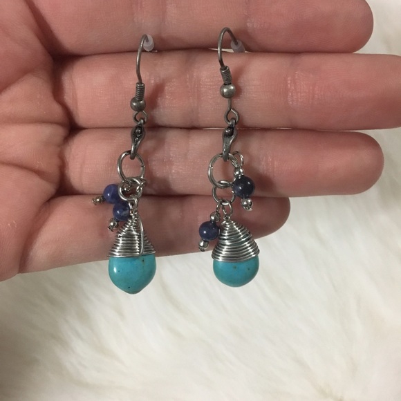 handmade Jewelry - 3 for $25 Handmade Stone Earrings