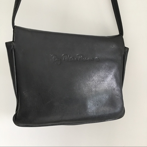 Paloma Picasso Small Crossbody Black Leather Purse - Picture 2 of 7