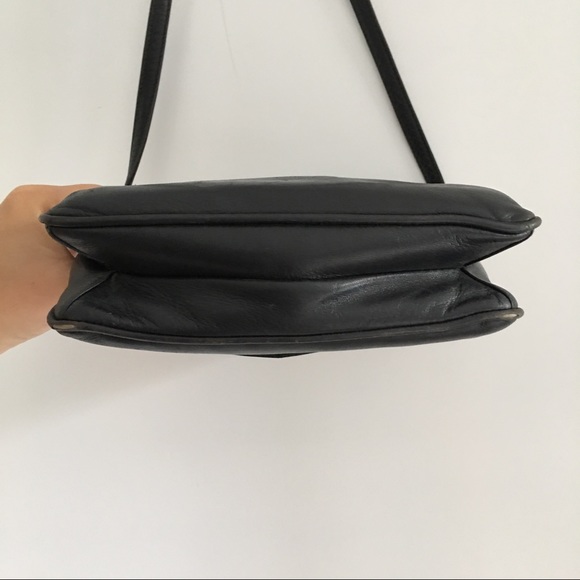 Paloma Picasso Small Crossbody Black Leather Purse - Picture 3 of 7