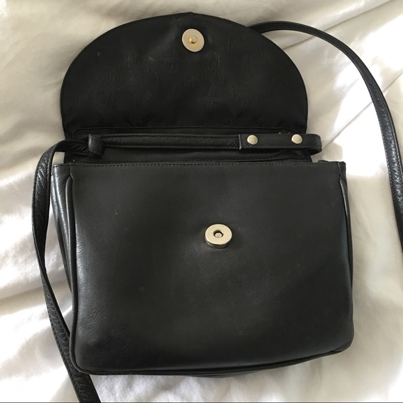 Paloma Picasso Small Crossbody Black Leather Purse - Picture 5 of 7