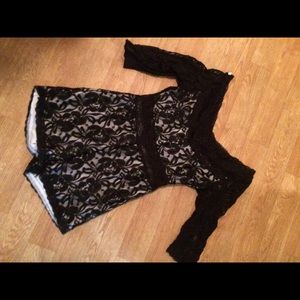 Black and white romper