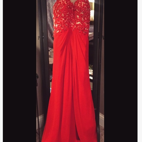 Formal Red Dress - Picture 1 of 4