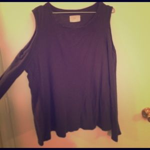 Free people cold shoulder top