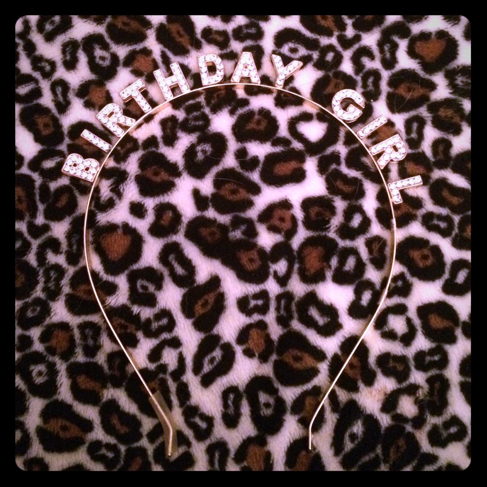 Birthday girl headband