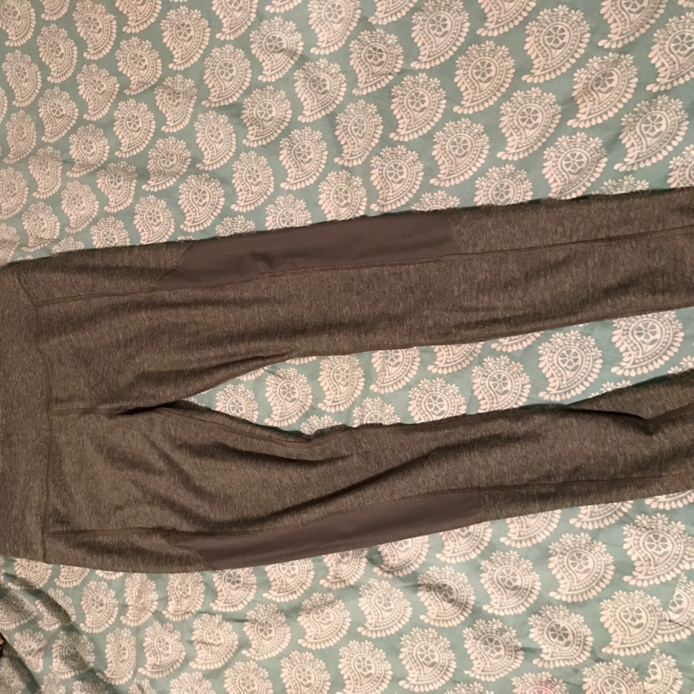 Green Mesh Leggings