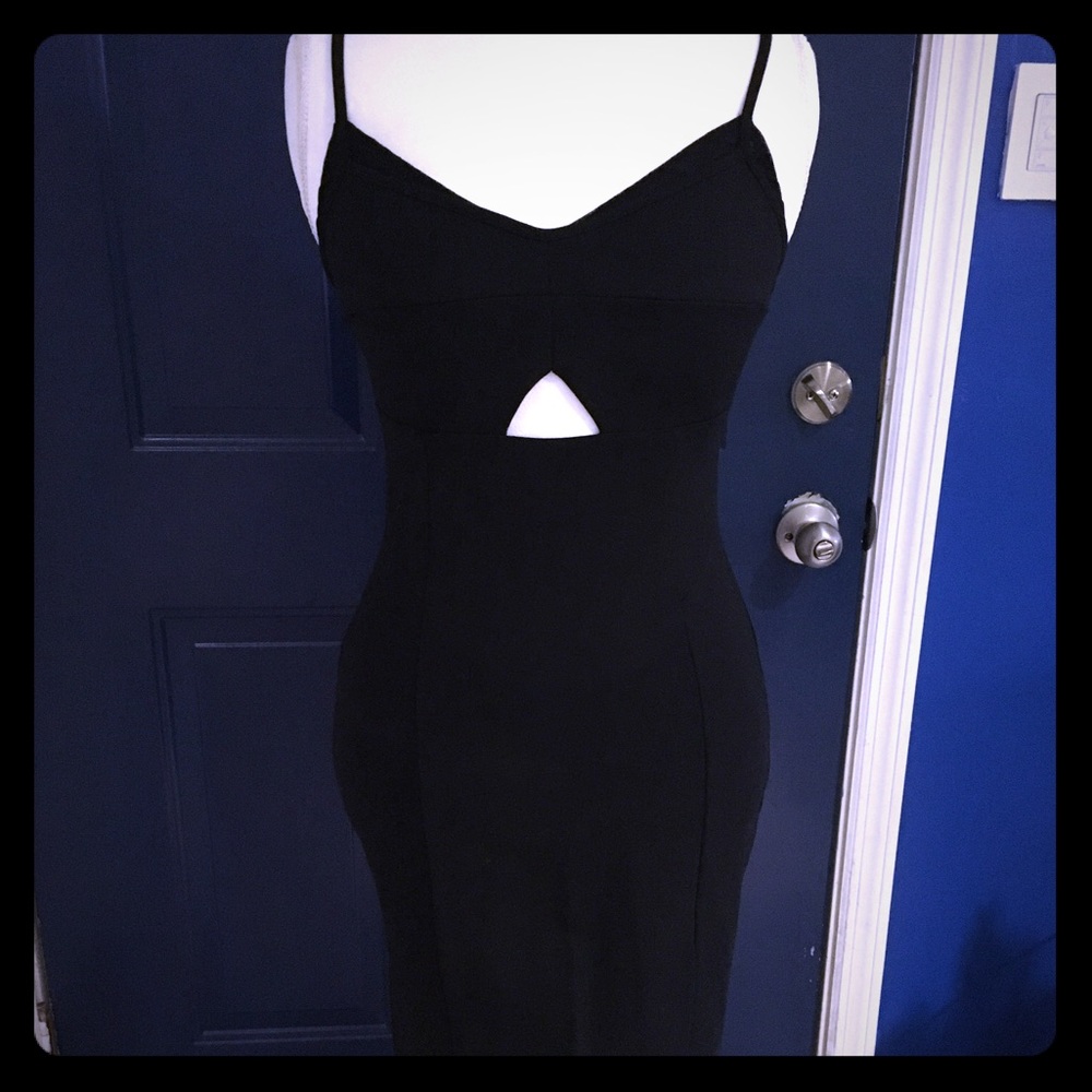 Victoria Secret Black cutout dress