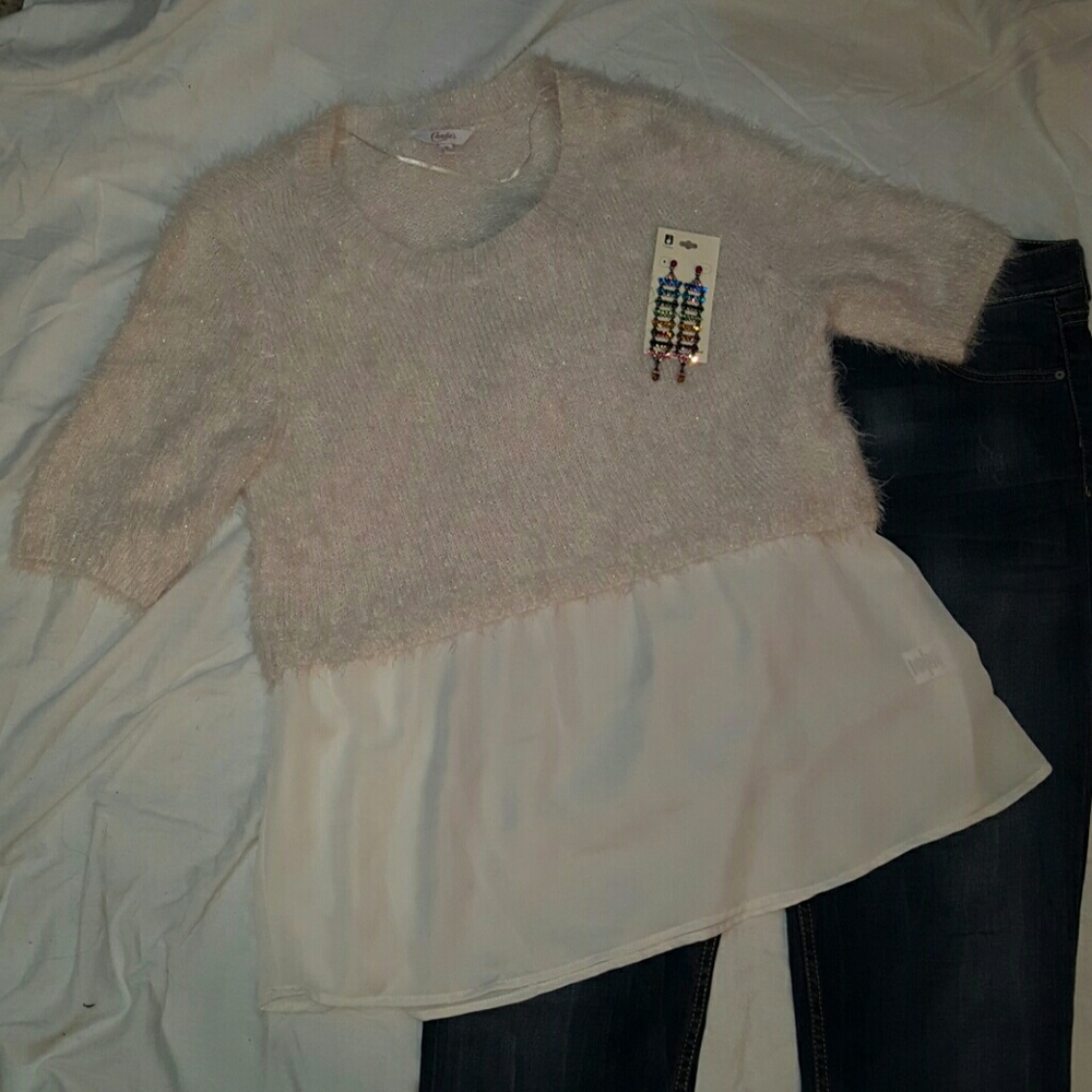 Candie's Sparkly Sweater