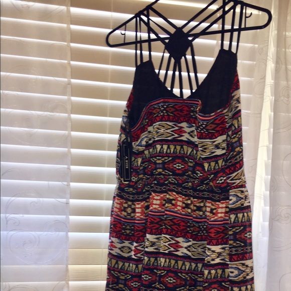 Aztec print strappy sundress. NWT! - Picture 3 of 5
