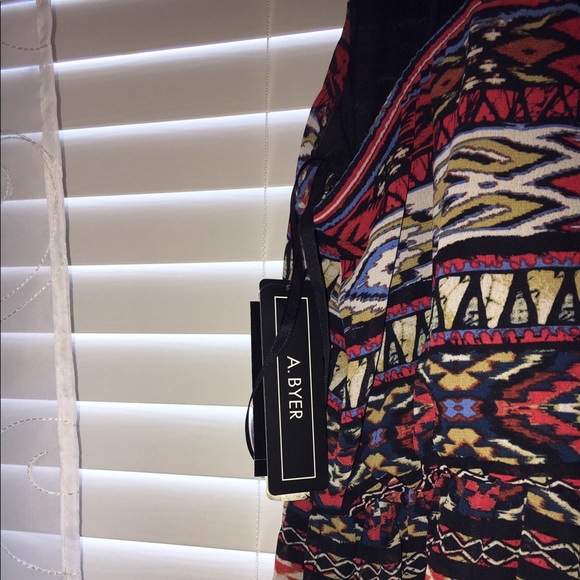 Aztec print strappy sundress. NWT! - Picture 5 of 5