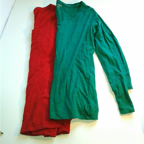 Motherhood Tops - 2 motherhood maternity shirts