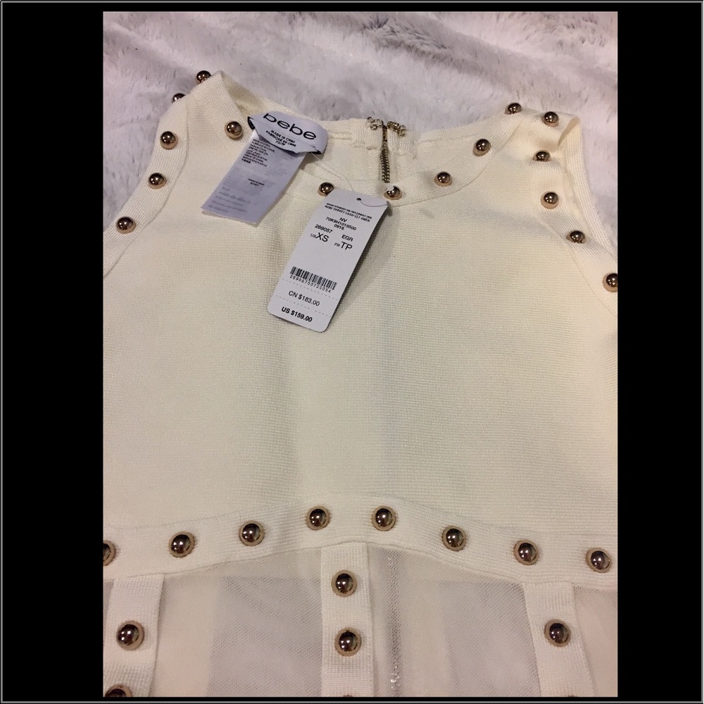 Bebe Studded Dress - Picture 6 of 7