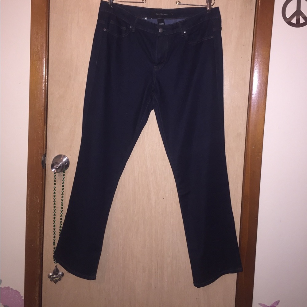 Calvin Klein dark wash jeans