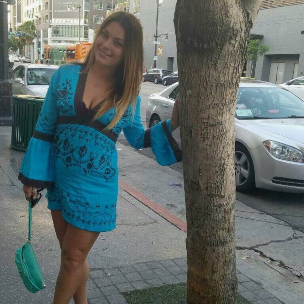 Beautiful boho hippy dress.