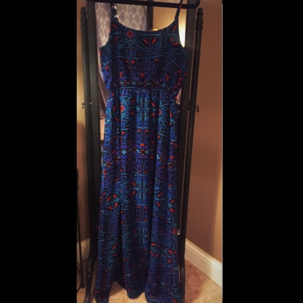 Blue Maxi Dress