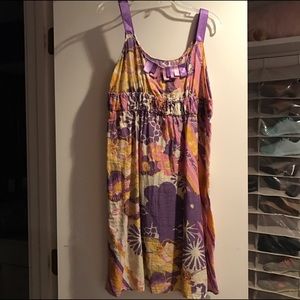 Anthropologie Flower Dress