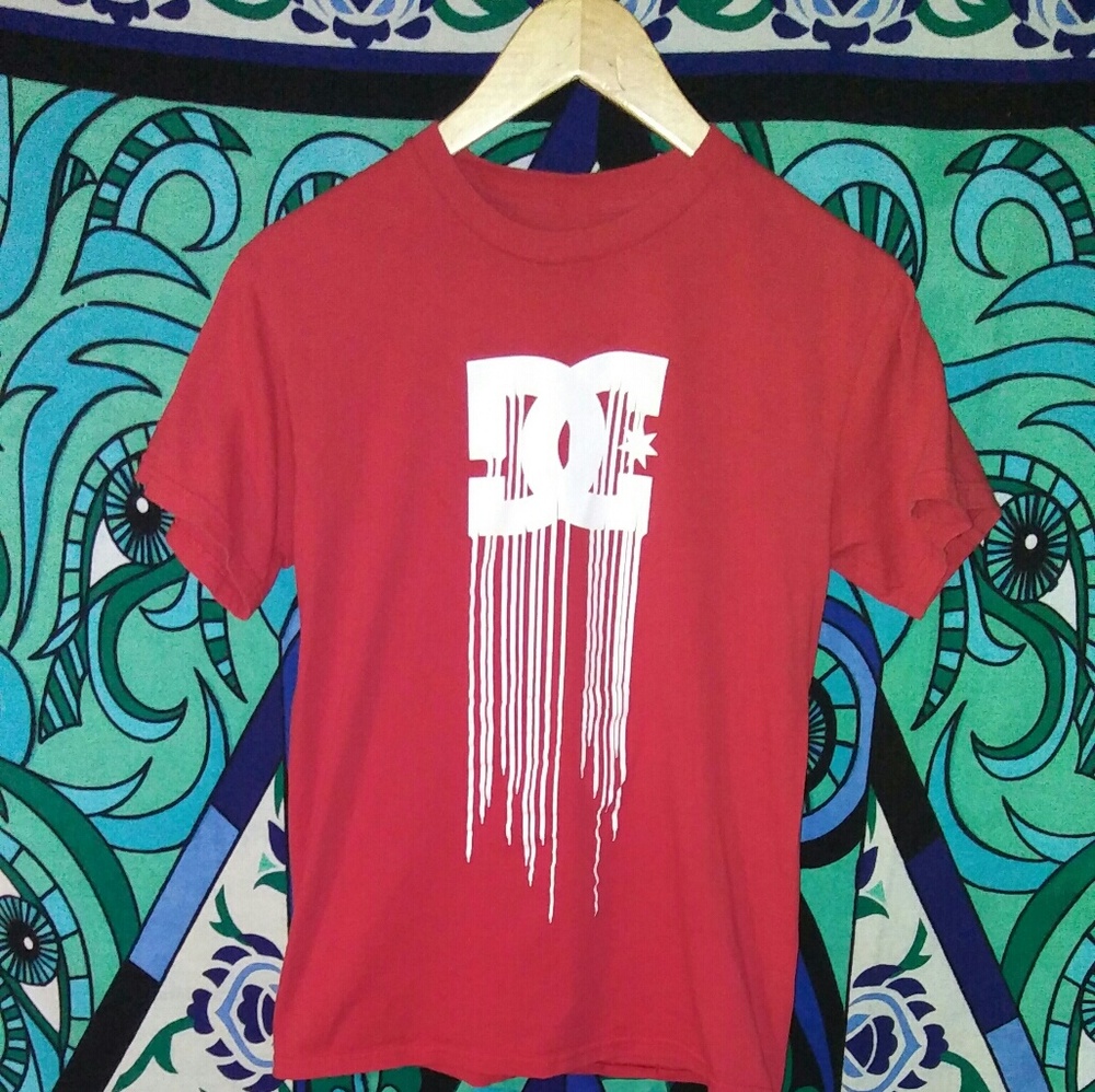 Red dc t shirt