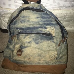 Denim "mipac" Backpack