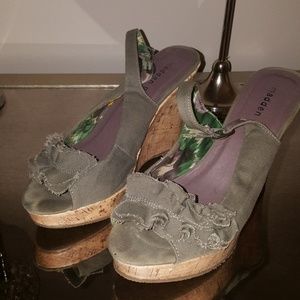 Madden Girl ruffle wedge