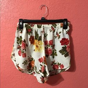 Floral shorts