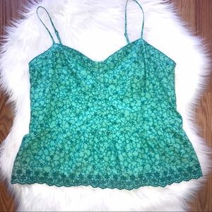 ✨🦅American Eagle Turquoise Crop Top