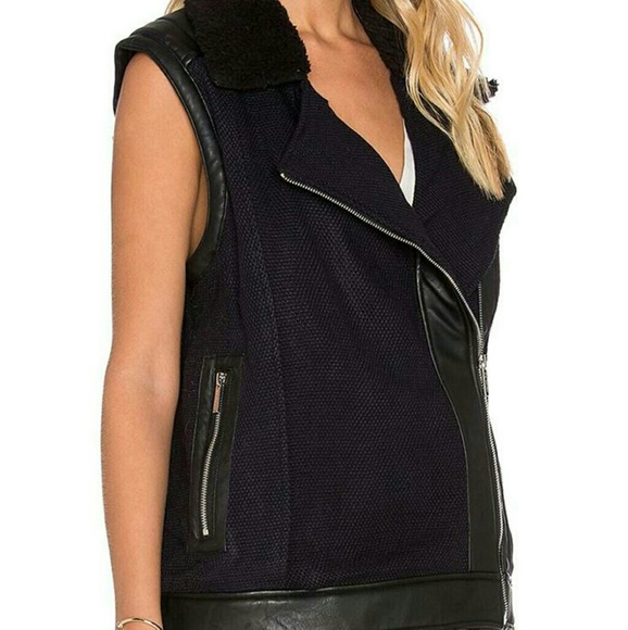 Whitney Eve Tanami Faux Leather Vest - Picture 2 of 4