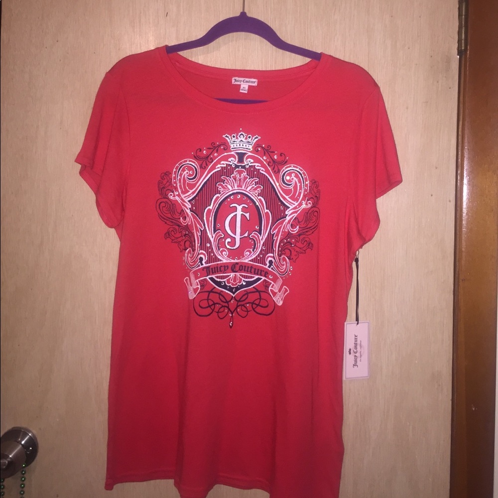 Juicy couture crest tee NWT