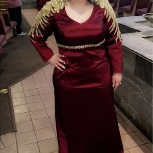 Custom made dress. Size 16-18