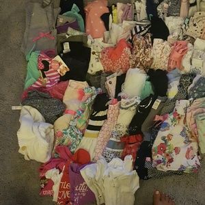Huge little girl clothing lot 12-18mo