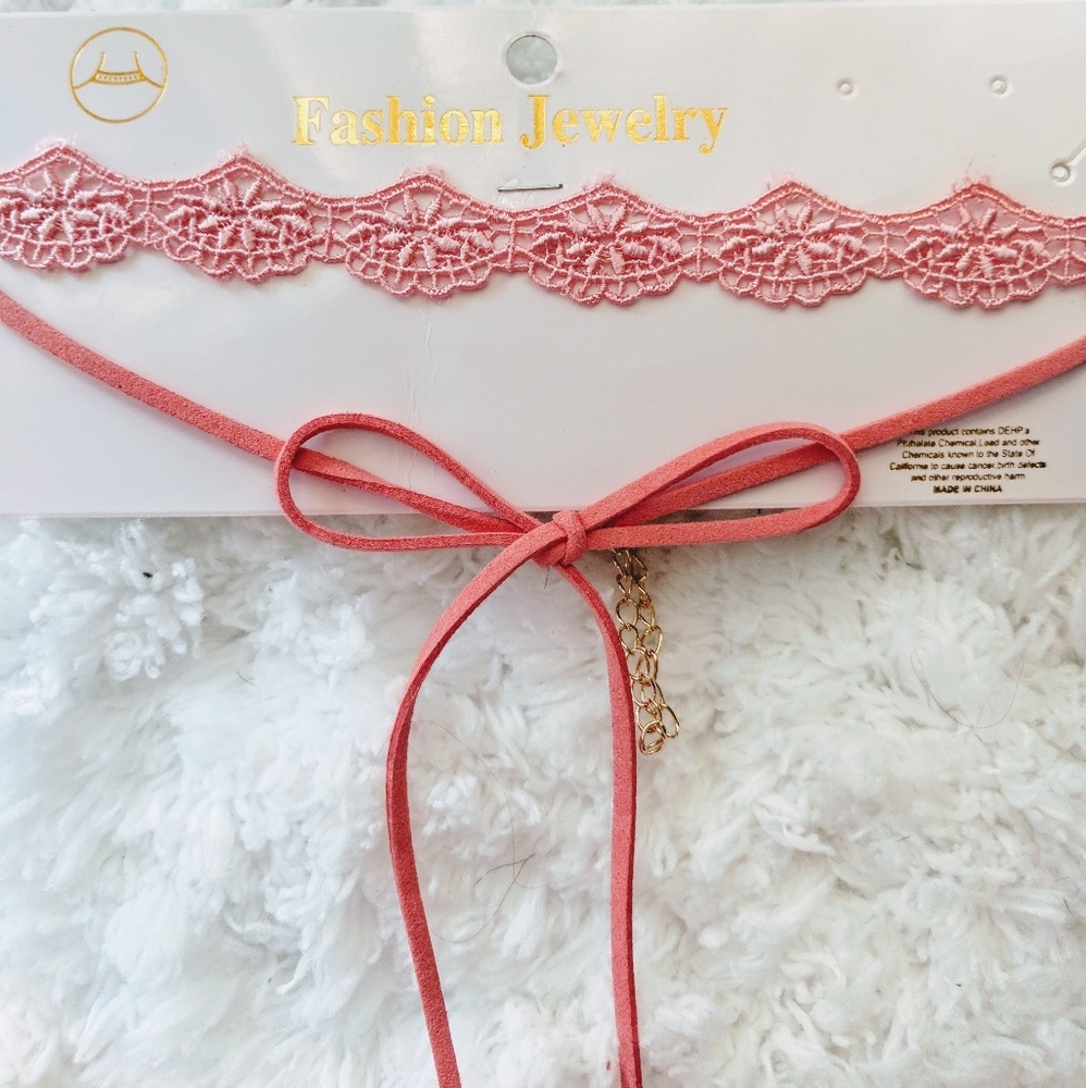 Pink Layer Choker