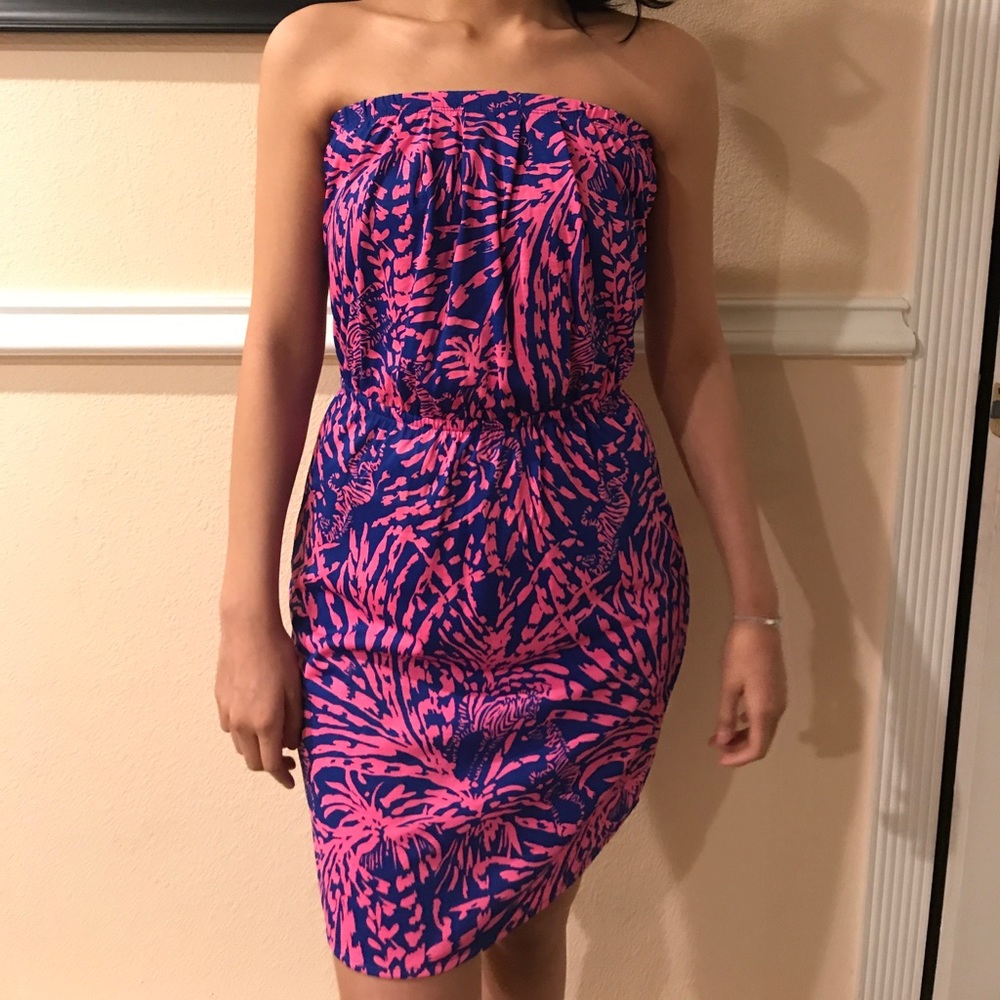 Lilly Pulitzer Strapless Dress