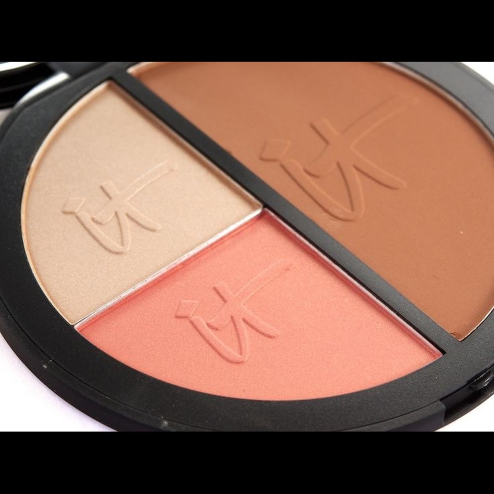 ItsCosmeticd bronzer/ blush/ highlight palette