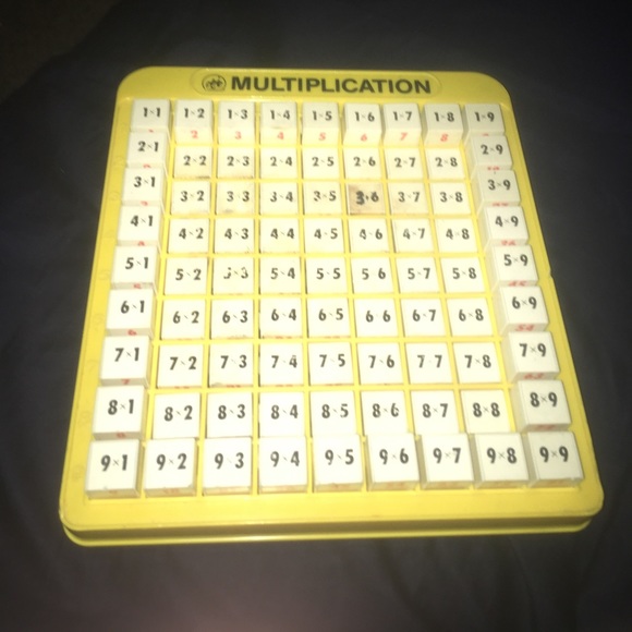 60-70s Vintage Multiplication pop up times table - Picture 2 of 3