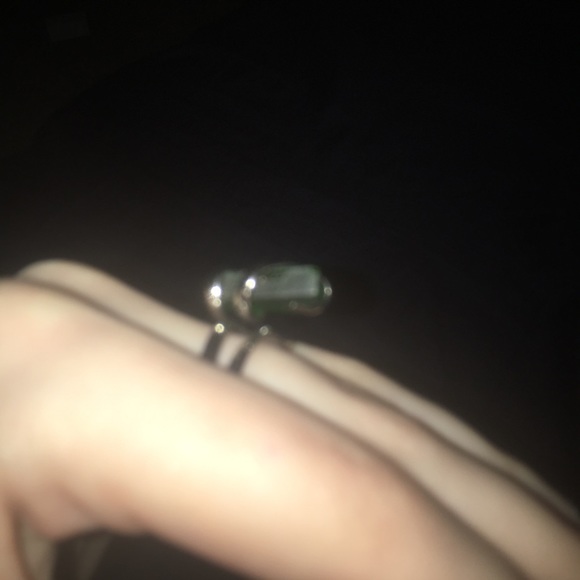 Green seaglass ring - Picture 3 of 4