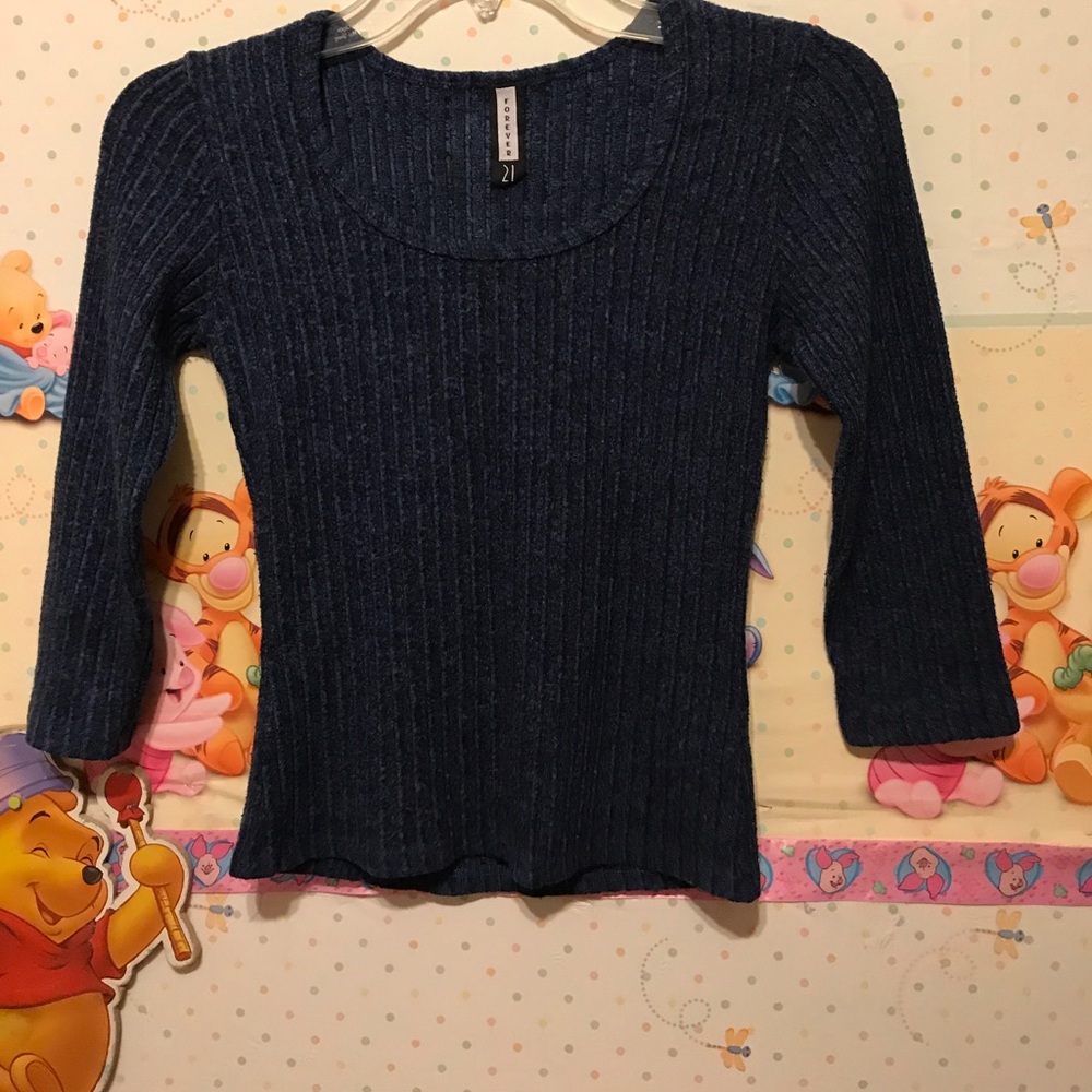 Forever 21 Size M Navy-Blue