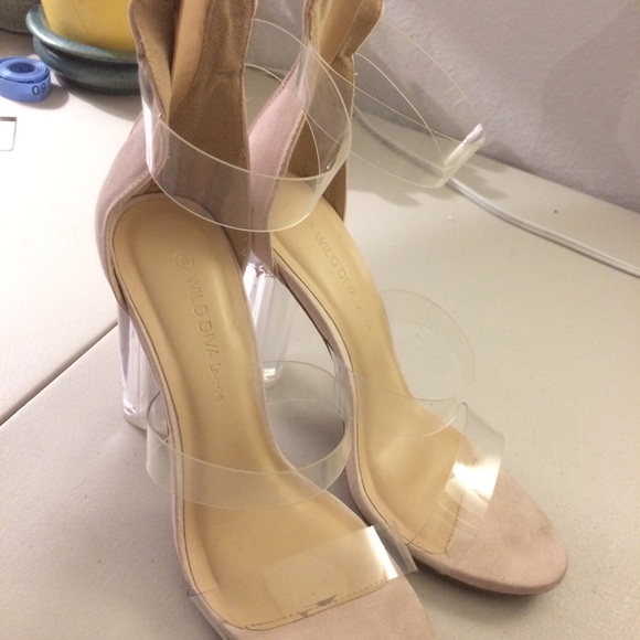 Clear block heels - Picture 2 of 5