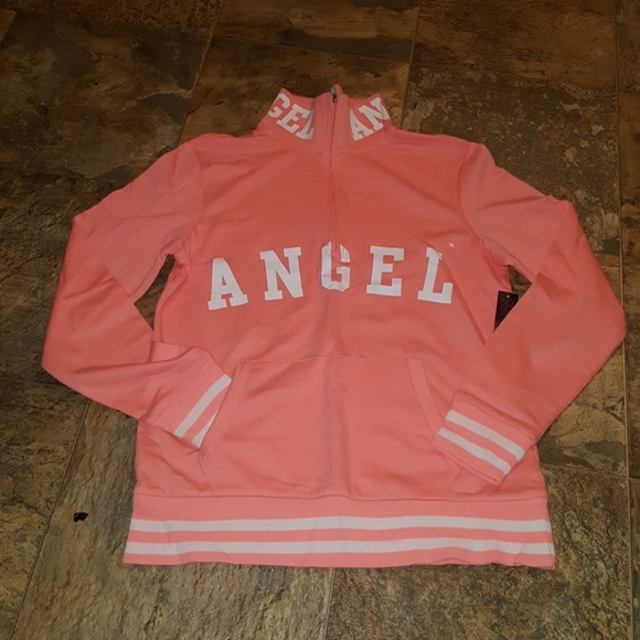 NWT LADIES GRAPHIC 1/4 ZIP PULLOVER - Picture 1 of 4
